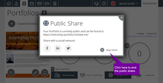 Ending Public Shares
